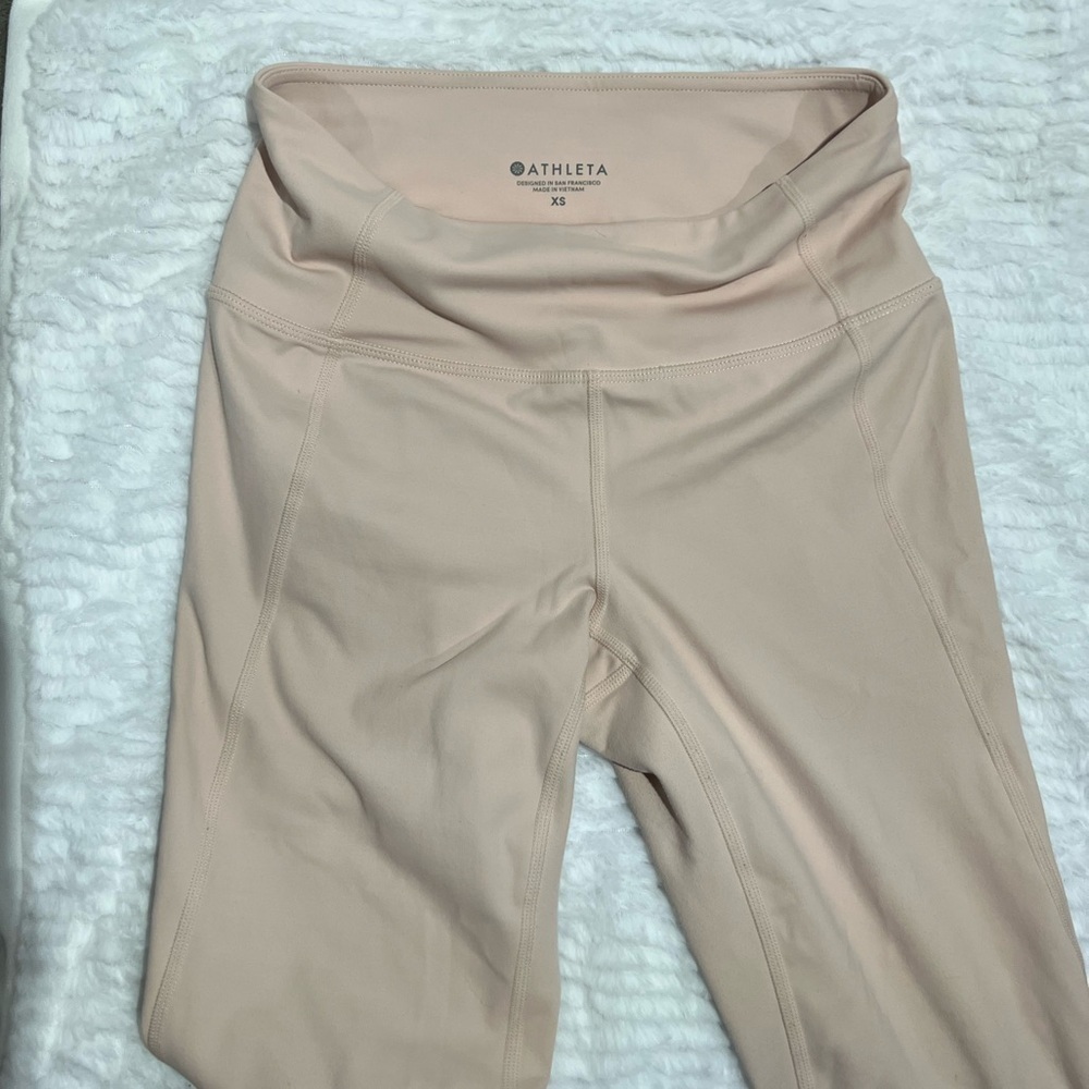 Athleta Ballerina Pink Eclipse Tight in size XS - Picture 2 of 10
